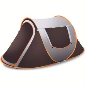 Family Camping Tent, can accommodate 3 to 4 People, Ventilation on All Sides, 1 Second Extremely Fast Installation, Wind/Rainproof