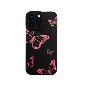 Personalized Mobile Phone Case For IPhone 16 Pro Max 15 Pro 14 13 12 73  UV Printing   Customizable   Perfect Valentine's Day Gift   Thoughtful G (Color: Black)